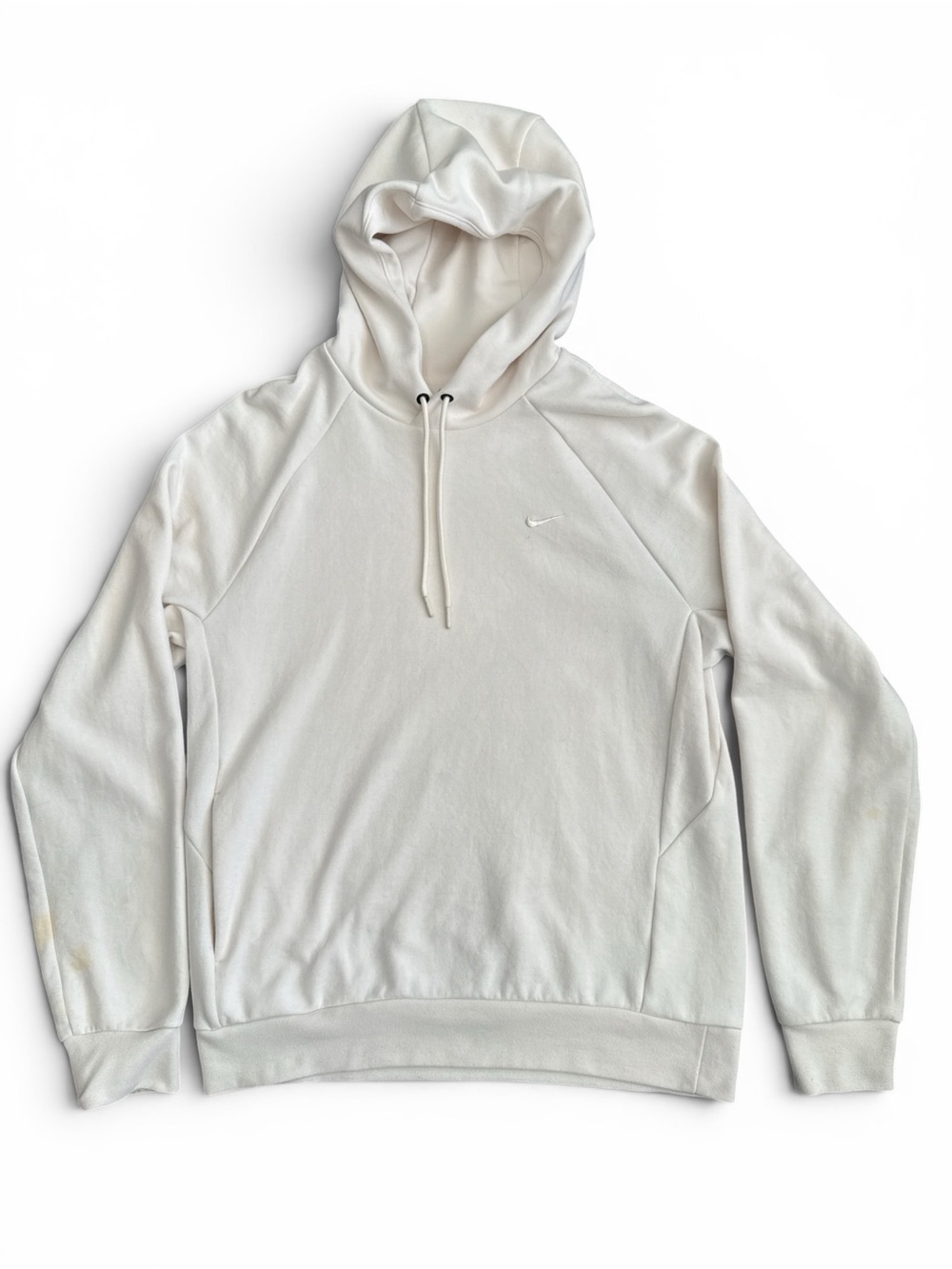 Men’s Small Off White Nike Hoodie - Minimal Style